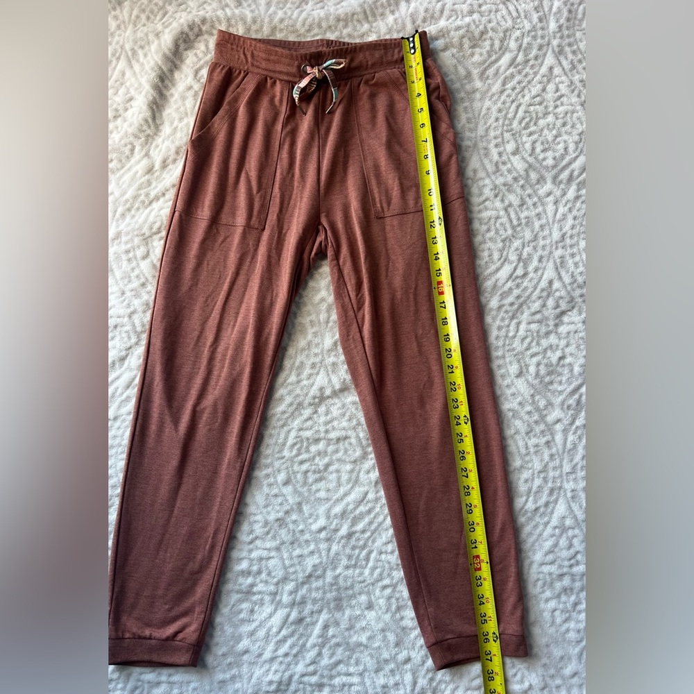 Ariat Women's Mexicali Roasted Russet Brown Joggers | Size XS - Picture 9 of 11